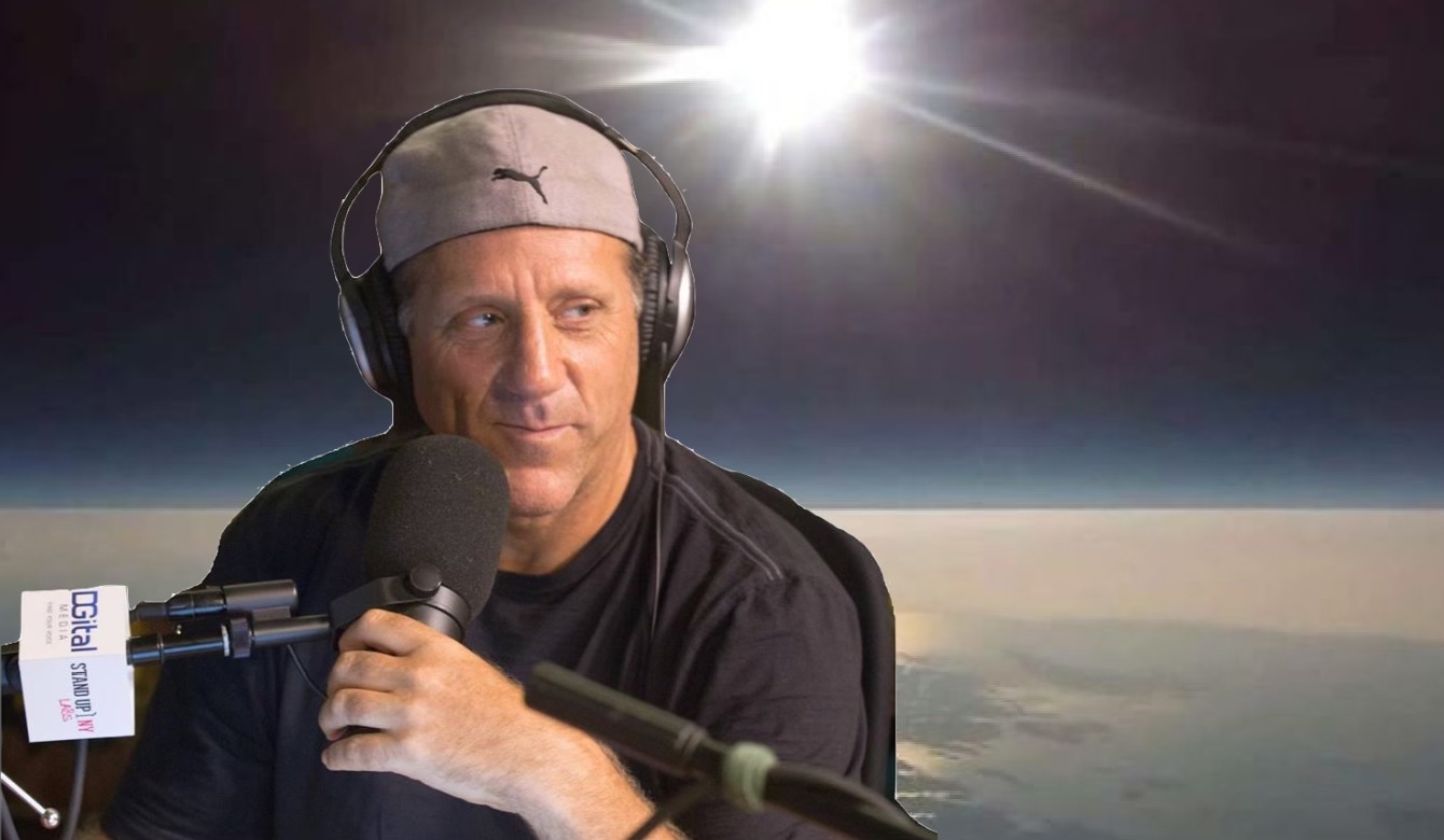 Dave Weiss β Flat Earth Dave β behind the microphone, ready to answer your questions