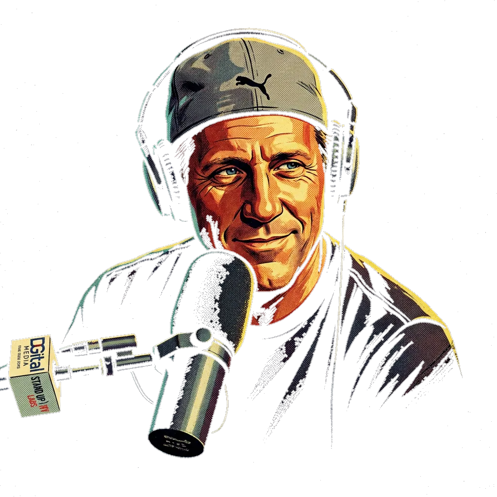Flat Earth Dave β illustrated portrait